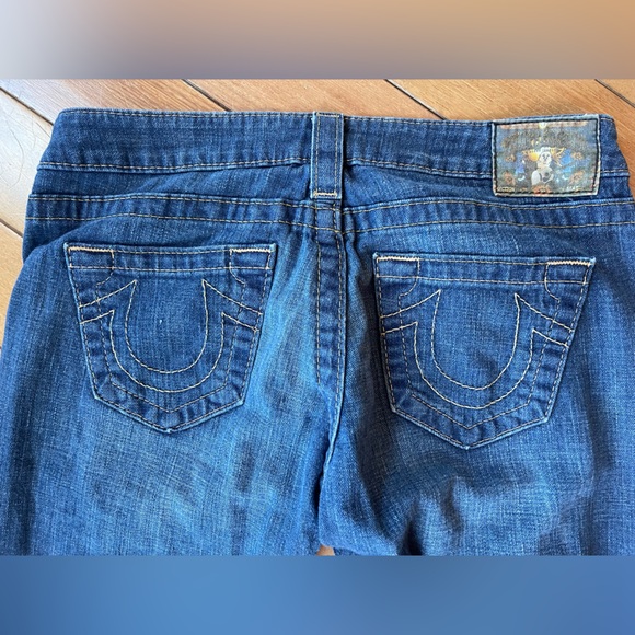 True Religion Joey Flare Jeans Women’s Size 28 Made in USA - Picture 15 of 16
